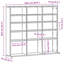 Armoire pour CD vidaXL