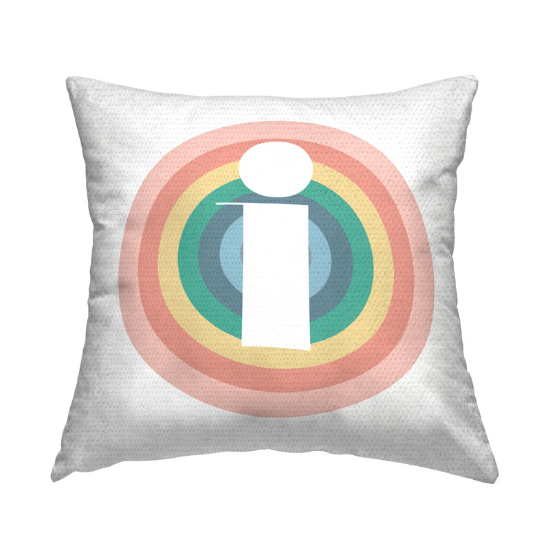 Coussin Rainbow, I
