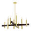 Lustre linéaire moderne unique à 8 lumières Jozlyne-1013573556