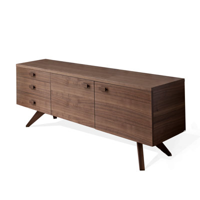 Cross 74.02'' W Solid Wood Sideboard