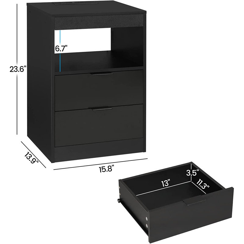 13.9'' W Nightstand