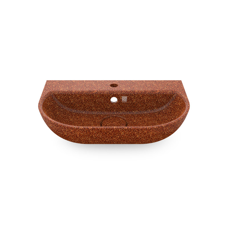 Soft60 23.62'' L Bathroom Sink, Clay