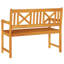 Solid Wood Outdoor Bench