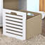 Segars Polyester Upholstered Storage Bench