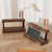 Solid Walnut Pen Display Stand With 9 Slots And Cell Phone Holder