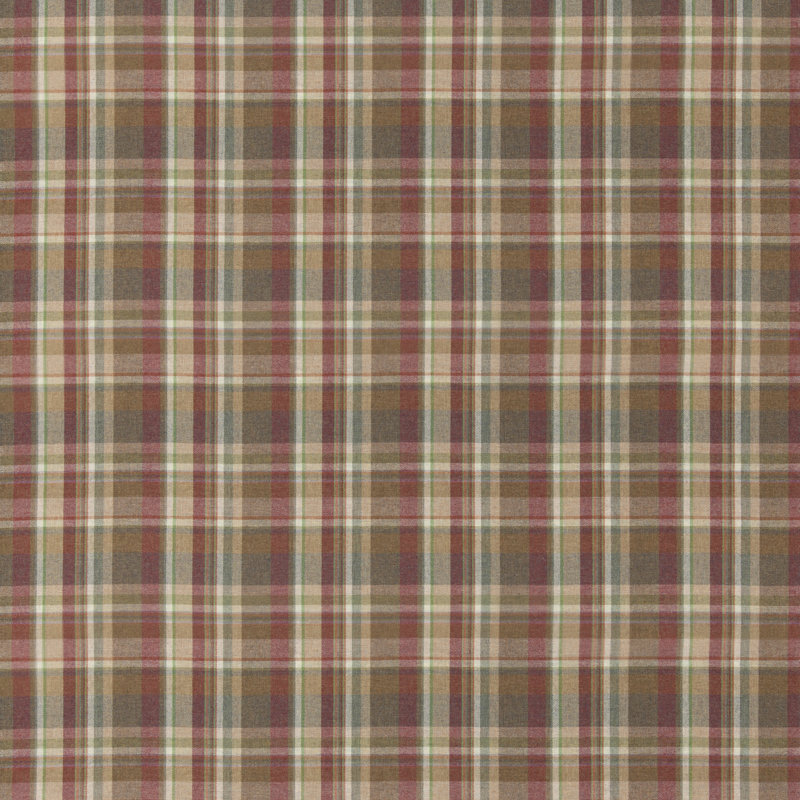 Lindisfarne Plaid, Red/Gold