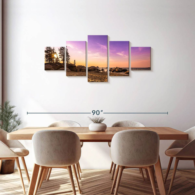 Lake Tahoe California, 30" H x 68" W
