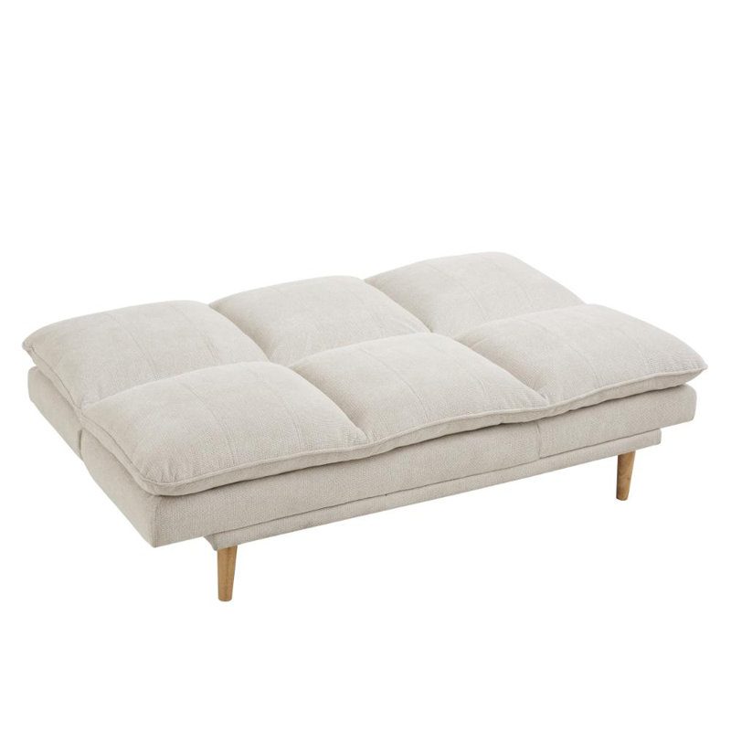 Maverick 3 Seater Sofa Bed, Beige