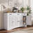 55.1W Sideboard with 3 Drawers, Adjustable Shelves and Large Drawer-1201731044