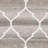 Towles Natural Hand Woven Wool/Viscose/Cotton Geometric Rug in Ivory/Light Gray-1007380700