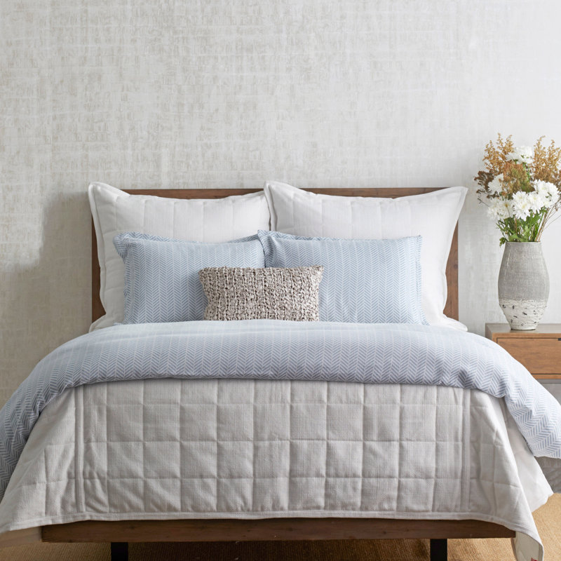 Panama Coverlet, Flax, Queen Coverlet