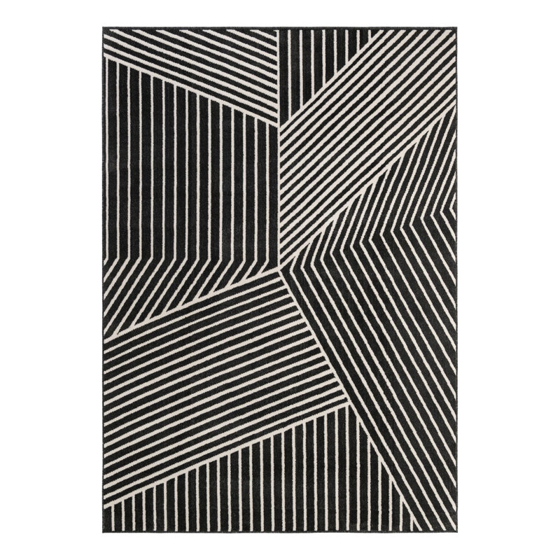 Tapis Latitude Run® Orkla Nikolis noir, Rectangle 7 pi 10 po x 11 pi