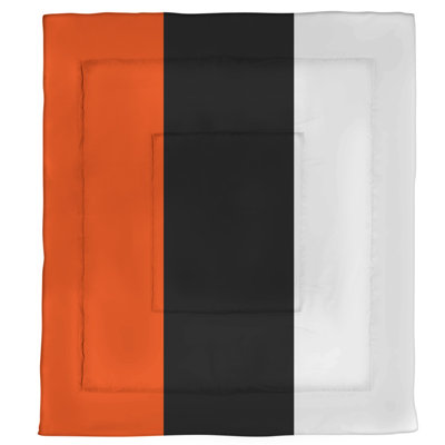 Polyester Box Stitch Striped Comforter