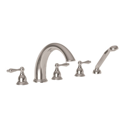 Roman Tub Faucet With Hand Shower