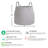 Nursery Laundry Basket | Kids Hamper for Blankets, Pillows,Toys | Baby Toy Basket-1258824941