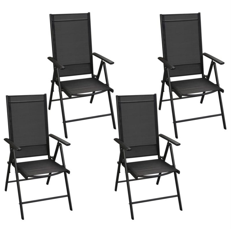 Callisburg Square 4 - Person 31.5" Long Dining Set, Black
