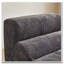 Fauteuil d'appoint, fauteuil sans accoudoirs en velours-1757377268