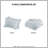 Full/Queen Size Clip Jacquard Comforter Set, Hypoallergenic & Machine Washable, Comfortable Bedding Solution-111054271