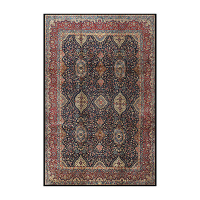 Tapis oriental rouge / bleu Harriet