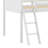 Obryan Twin Size Wood Low Loft Bed with Ladder-1431013194
