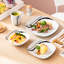 Piece Porcelain China Dinnerware Set - Service for 8