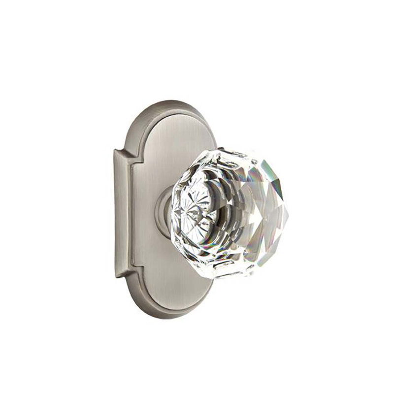 Passage Diamond Crystal Knob, Antique Nickel