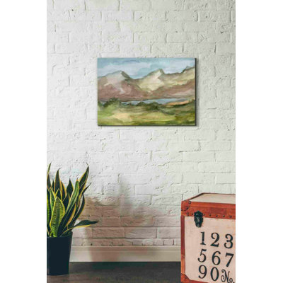 Plein Air Landscape II - Reproduction d'art sur toile tendue
