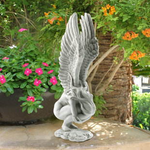 Life size Angel in Resin and Fabric - 5 Ft scale