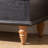 Roman Column Design Mid-century Standing Bookcase