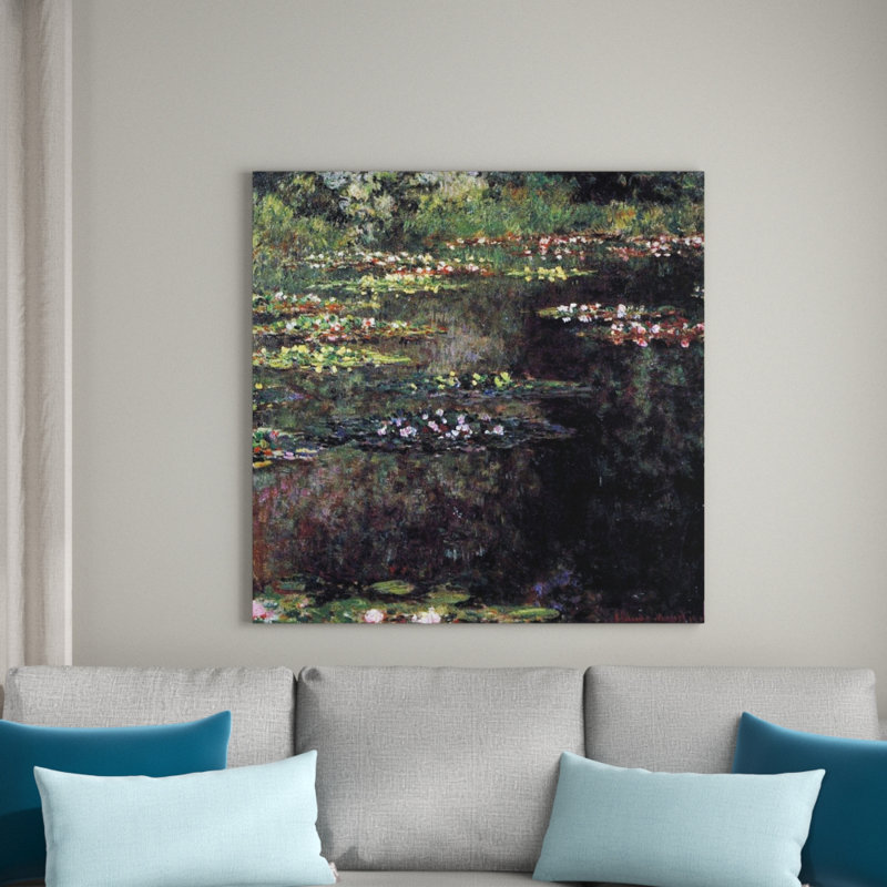 Claude Monet - Wrapped Canvas Painting, 70cm H x 70cm W x 1.8cm D