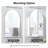 Poulton Frameless Medicine Cabinet Mirror Adjustable-617680950