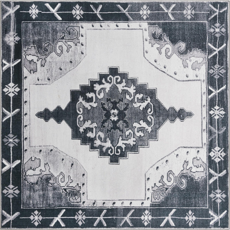 Antwane Oriental Indoor Rug, Square 7'6"