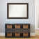 Ridge Bronze 23.5 in. x 29.5 in. Bathroom Vanity Non-Beveled Wall Mirror
