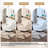 Upholstered Beige Chenille Swivel Oversized Lounge Armchair With Pillow And Metal Base-516806476
