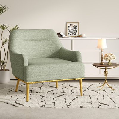 Fauteuil d'appoint Virelli Modern Chenille