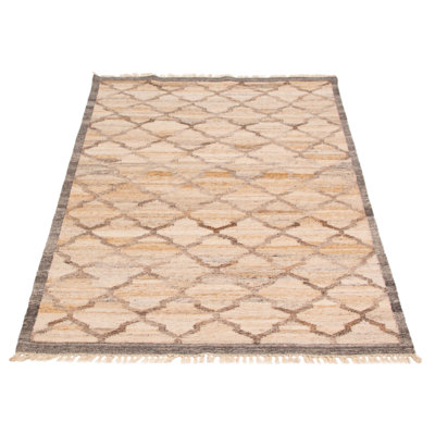 Ankara FW Beige Kilim 5'3" x 7'10"