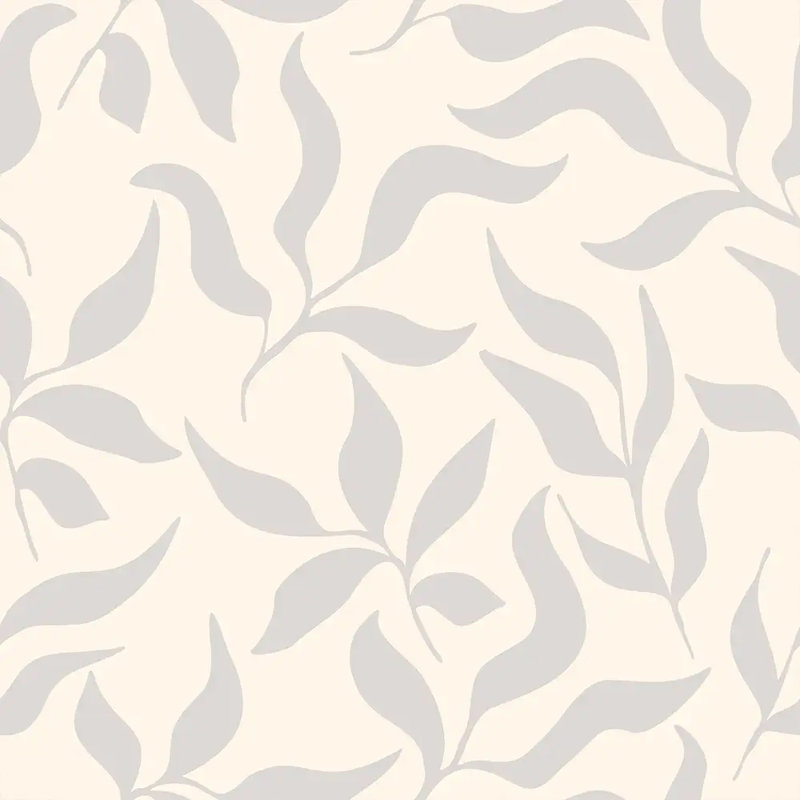 Rouleau de papier peint pelez et collez Minimal Leaf