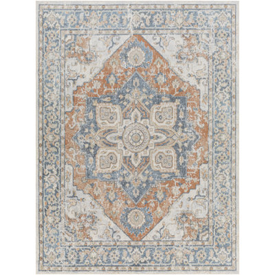 Onorino Washable Oriental Indoor Rug