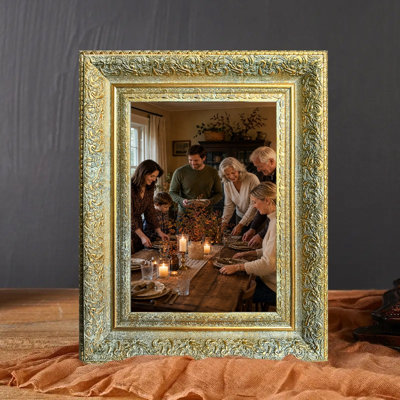 Shelf Picture Frame for Graduation Photo Display