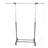 Welty 31.49'' Metal Rolling Clothing Rack