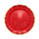 Baroque Handmade Glass Dinner Plate