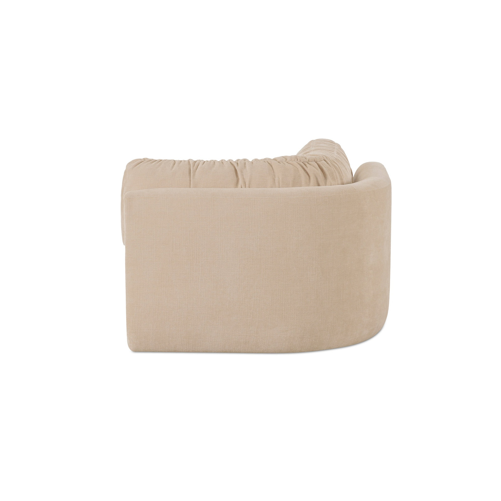 Upholstered Accent Chair, Beige