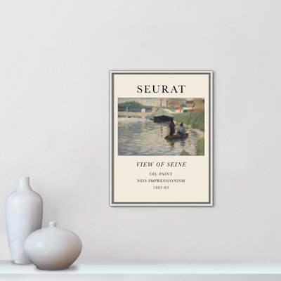 Old Masters Collection "View of Seine" Print
