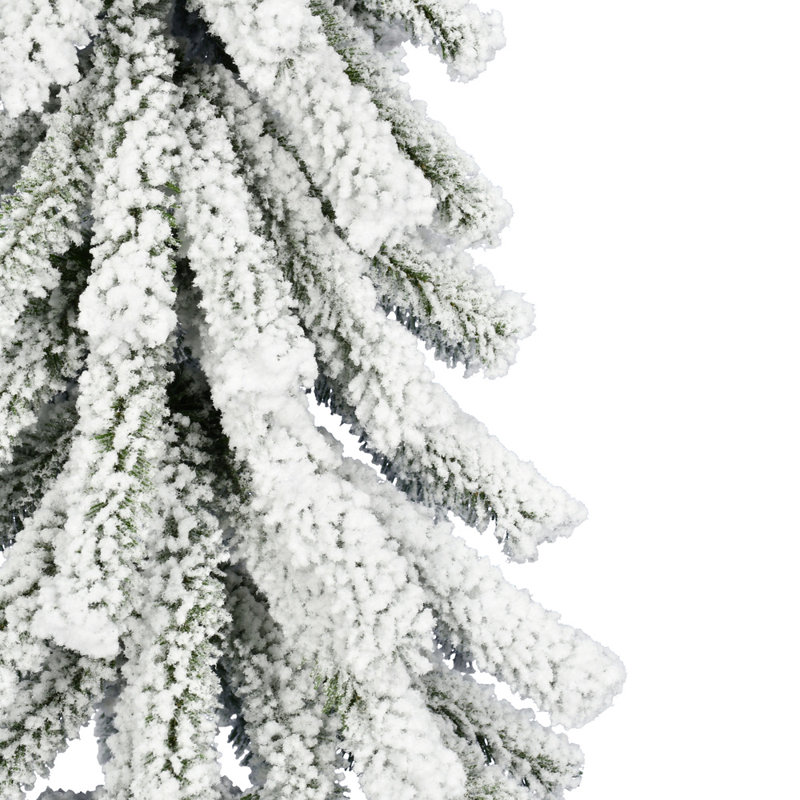 Gwynetta 7' Artificial Pine Christmas Tree, 7'