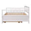 Lit de jour double en bois avec lit gigogne simple-1184057518