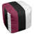 Maroon/Black/White