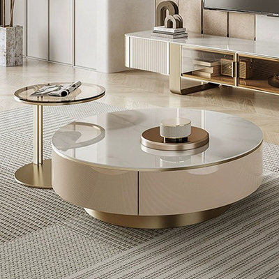 Rock board premium creative simple tea table