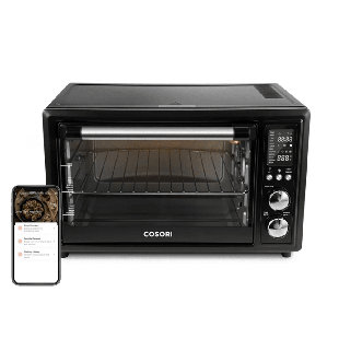 COSORI Air Fryer, Pro II 5.8 QT Large 12-in-1 Oven, Preheat & Keep Warm,  Bonus Pizza Pan, Black 