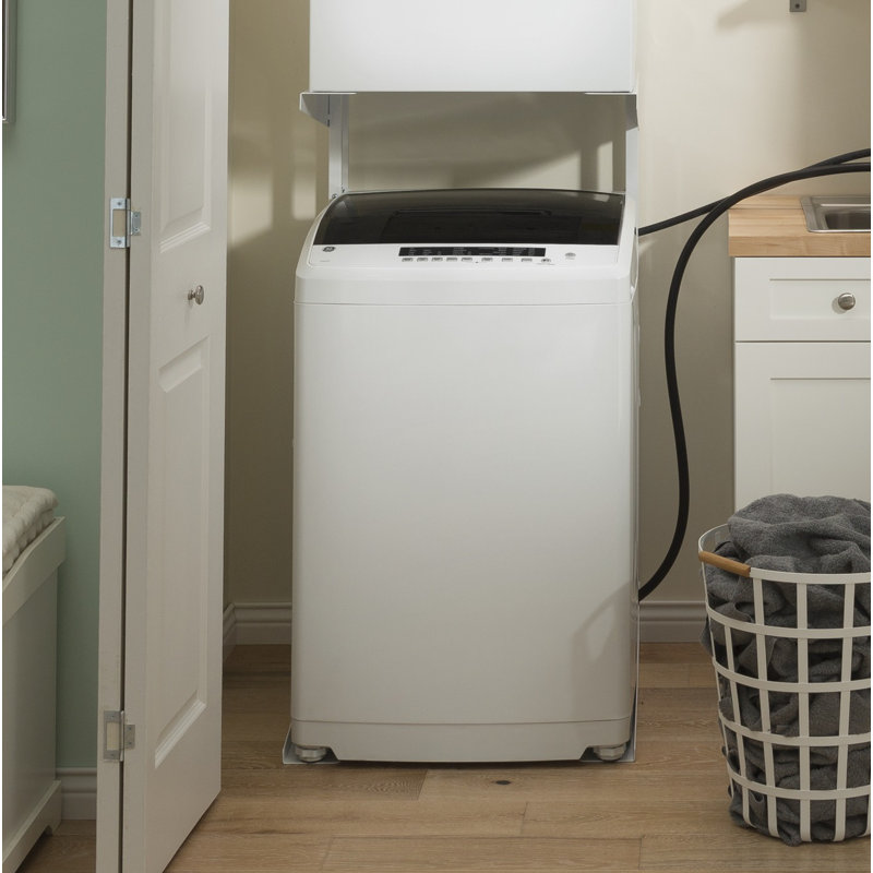 GE Space-Saving 2.8 cu. ft. Capacity Portable Washer with Stainless Steel Basket