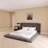 Gray Wood Frame Platform Bed-1617564682
